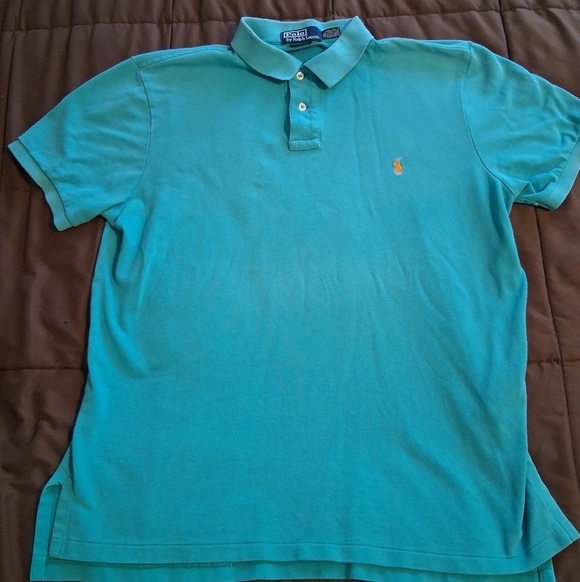 Polo Ralph Lauren Other - Polo Ralph Lauren Powder Blue Short-Sleeve Polo Shirt Size XL